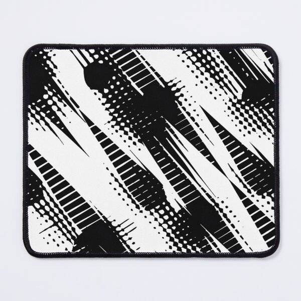 Item preview, Abstract Ink Brush Black And White Ink Blot Design designed and sold by GrinGalore.