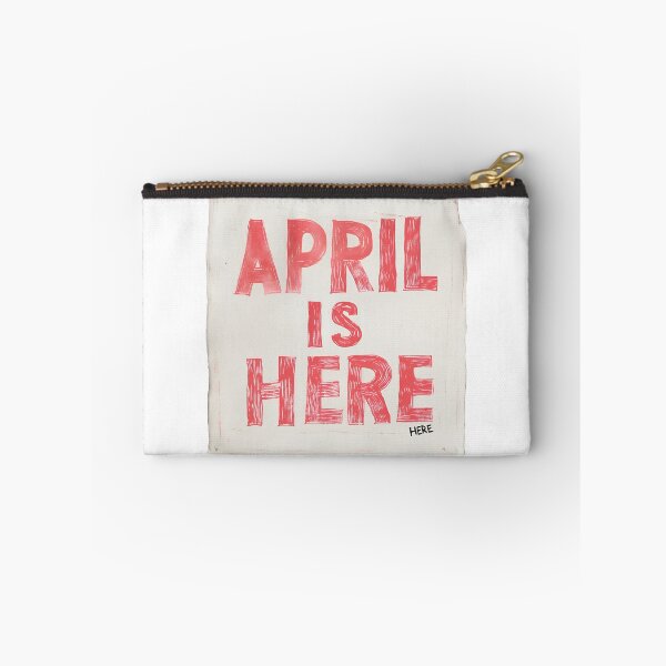 Item preview, April Is Here - Bold Announcement designed and sold by MidArtFusion.