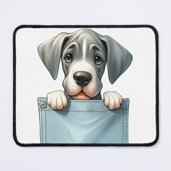 Item preview, Boxer puupy, pegatina de bolsillo boxer, linda camisa de cachorro Boxer designed and sold by Janetlousart.