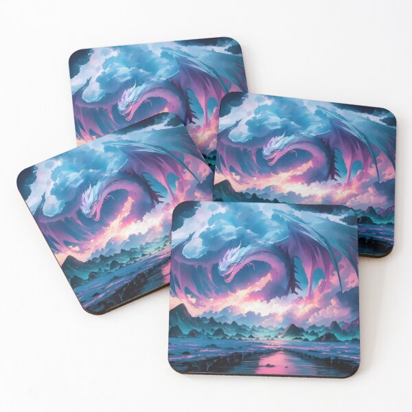 Item preview, The Great Dragon, Climate Change, looms over the earth. designed and sold by Archsomnia.