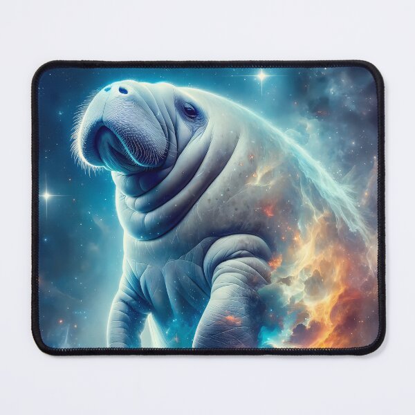 Item preview, Manatee Power Animal Portrait: Shamanic Spirit Art designed and sold by Tommy Studio.