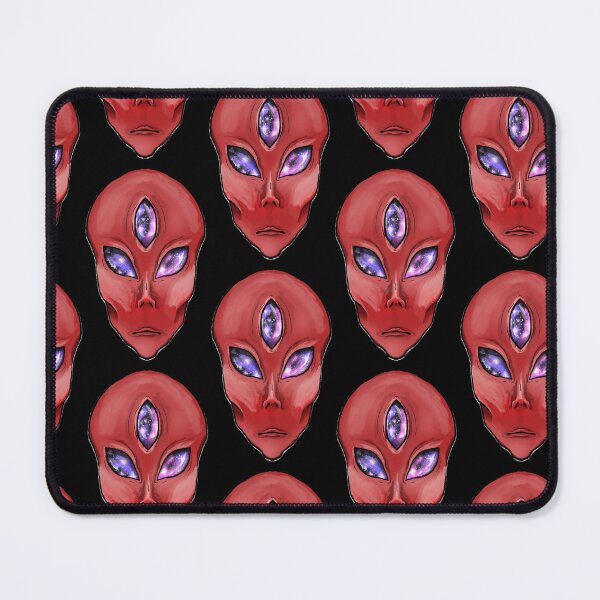 Item preview, Red 3 galaxy eyed alien designed and sold by Bailey Swinney.