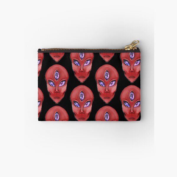 Item preview, Red 3 galaxy eyed alien designed and sold by Bailey Swinney.