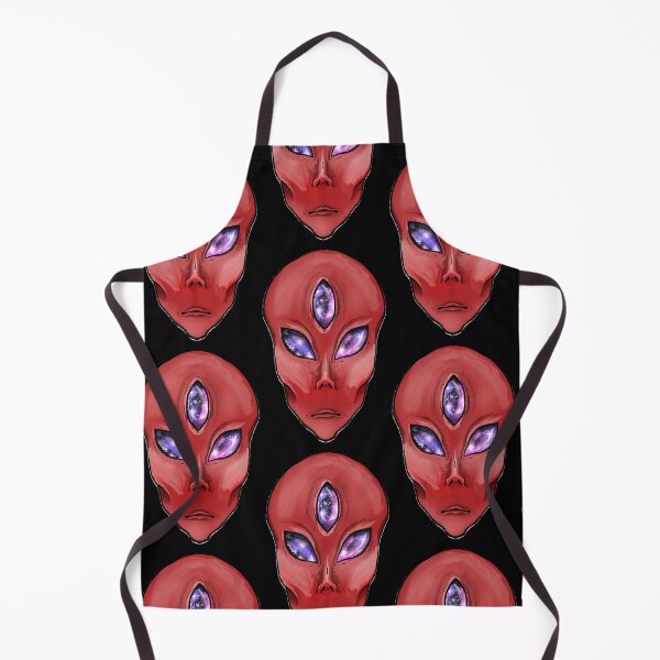 Item preview, Red 3 galaxy eyed alien designed and sold by Bailey Swinney.
