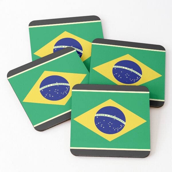 Item preview, Brazil Flag designed and sold by NOMADIC ART.