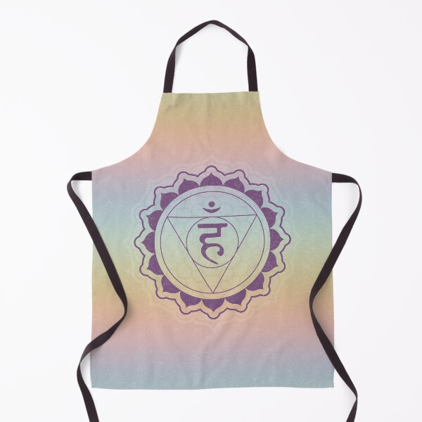 Item preview, Throat Chakra Mandala - Rainbow Sorbet + Plum designed and sold by Irene Estelle.