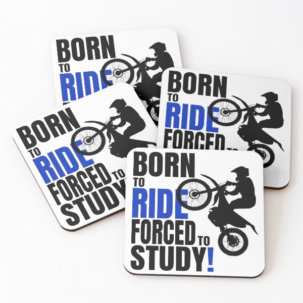 Item preview, Born to ride, forced to study. designed and sold by SunriseD.