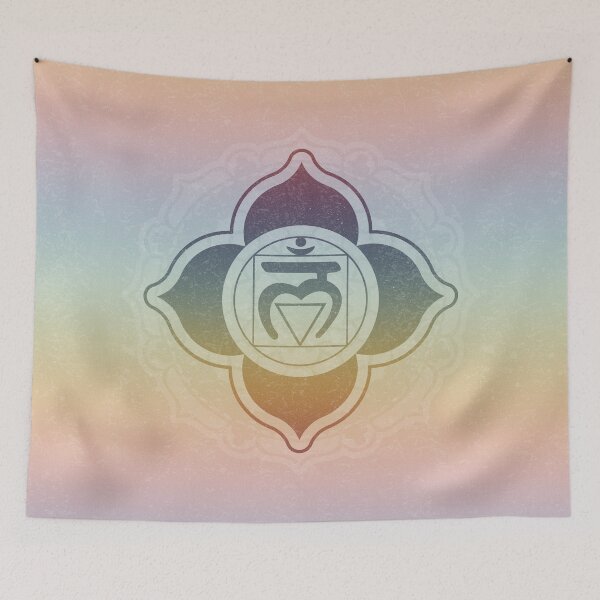 Item preview, Root Chakra Mandala - Rainbow Sorbet + Rainbow Sunset designed and sold by Irene Estelle.