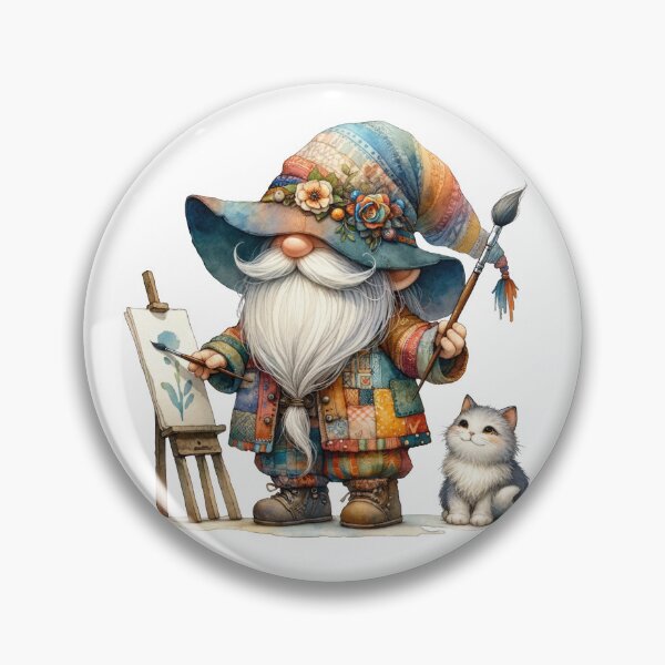 Item preview, Cute Rainbow Gnome designed and sold by Magnuna.