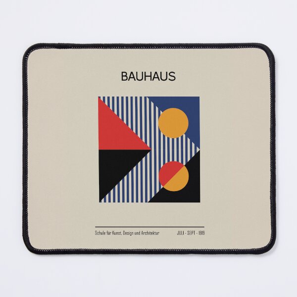 Item preview, Copy of Bauhaus 1919 inspired artwork, Exhibition Poster, Cool Art designed and sold by Gui Furtado.