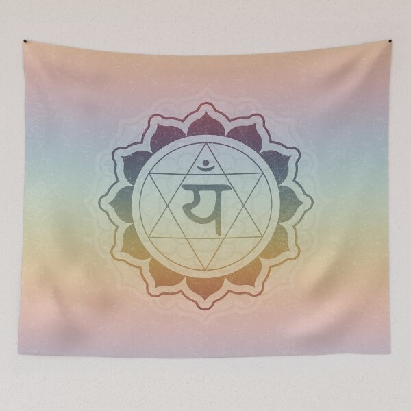 Item preview, Heart Chakra Mandala - Rainbow Sorbet + Rainbow Sunset designed and sold by Irene Estelle.