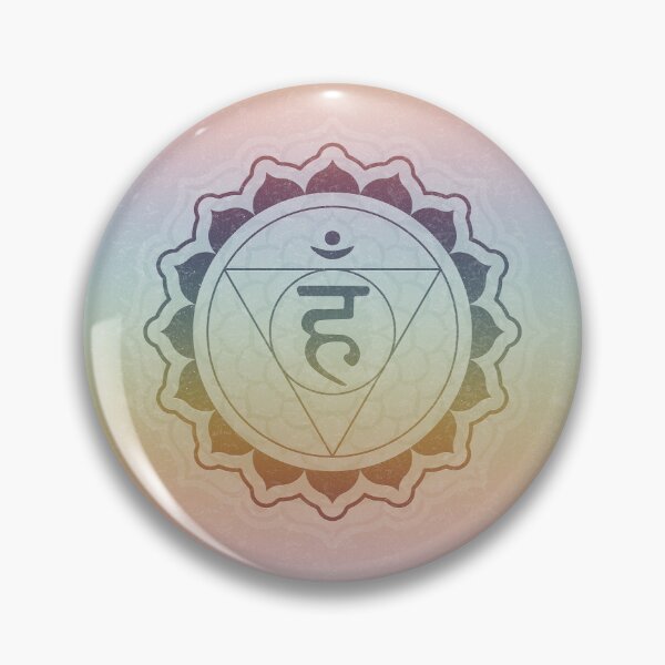 Item preview, Throat Chakra Mandala - Rainbow Sorbet + Rainbow Sunset designed and sold by Irene Estelle.