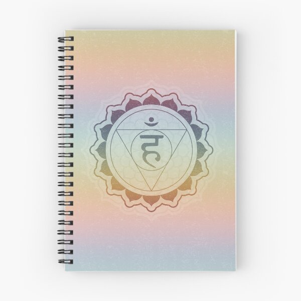 Item preview, Throat Chakra Mandala - Rainbow Sorbet + Rainbow Sunset designed and sold by Irene Estelle.
