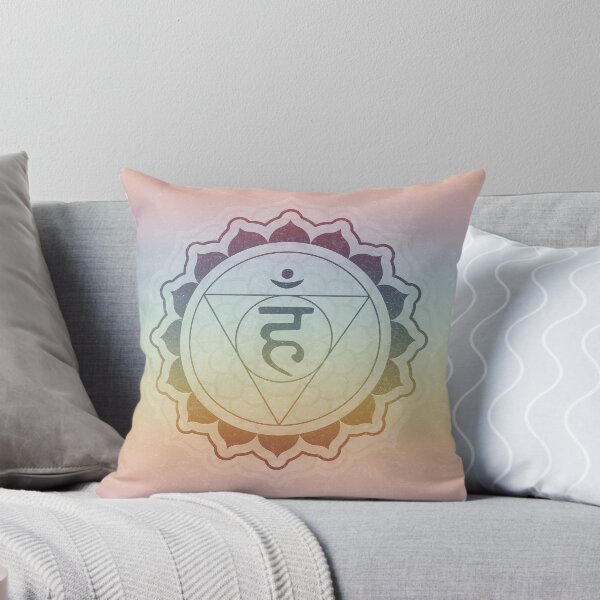 Item preview, Throat Chakra Mandala - Rainbow Sorbet + Rainbow Sunset designed and sold by Irene Estelle.