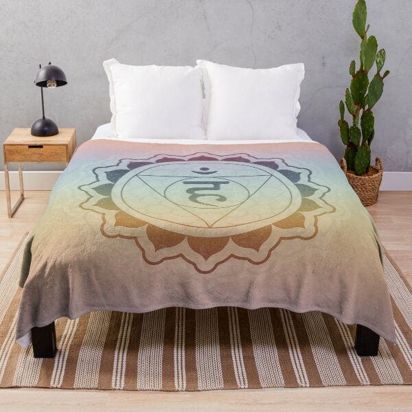 Item preview, Throat Chakra Mandala - Rainbow Sorbet + Rainbow Sunset designed and sold by Irene Estelle.