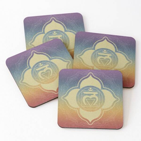 Item preview, Root Chakra Mandala - Rainbow Sunset + Gold designed and sold by Irene Estelle.