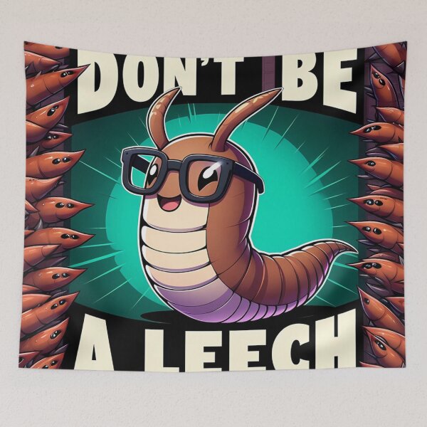 Item preview, Don't be a leech designed and sold by aminz4.