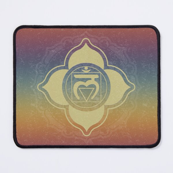 Item preview, Root Chakra Mandala - Rainbow Sunset + Gold designed and sold by Irene Estelle.