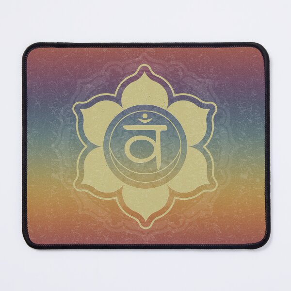 Item preview, Sacral Chakra Mandala - Rainbow Sunset + Gold designed and sold by Irene Estelle.