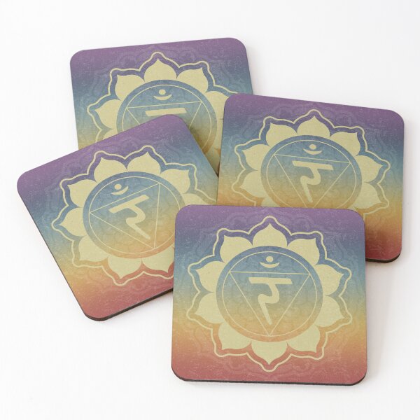 Item preview, Solar Plexus Chakra Mandala - Rainbow Sunset + Gold designed and sold by Irene Estelle.