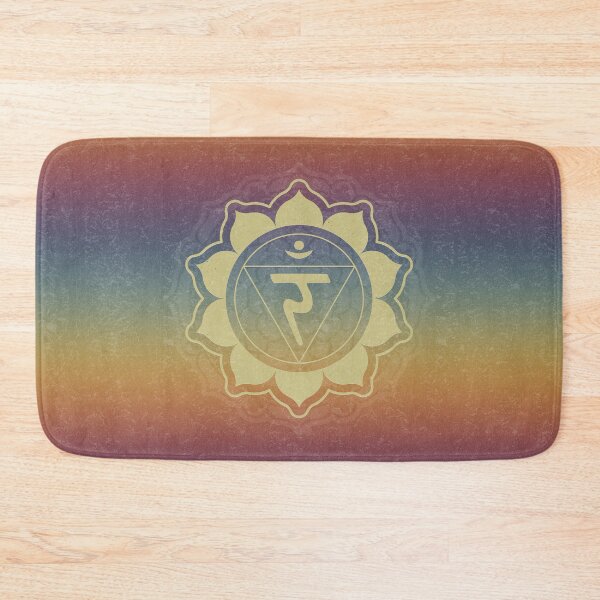 Item preview, Solar Plexus Chakra Mandala - Rainbow Sunset + Gold designed and sold by Irene Estelle.