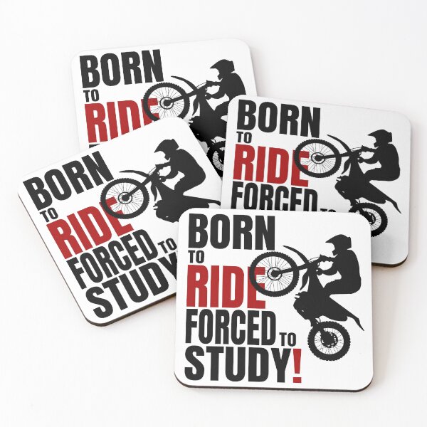 Item preview, Born to ride, forced to Study. designed and sold by SunriseD.