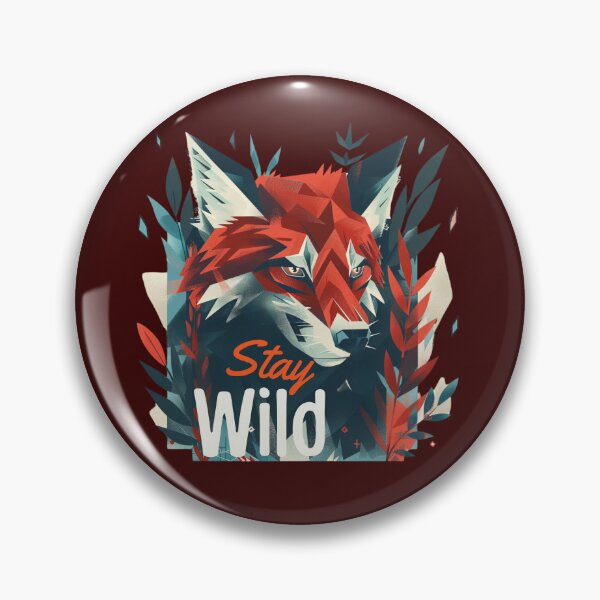Item preview, Modern Geometry: Stay Wild Typography designed and sold by Ace Apparel  Attire.