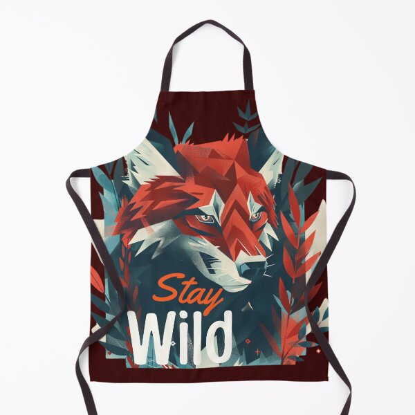 Item preview, Modern Geometry: Stay Wild Typography designed and sold by Ace Apparel Attire.