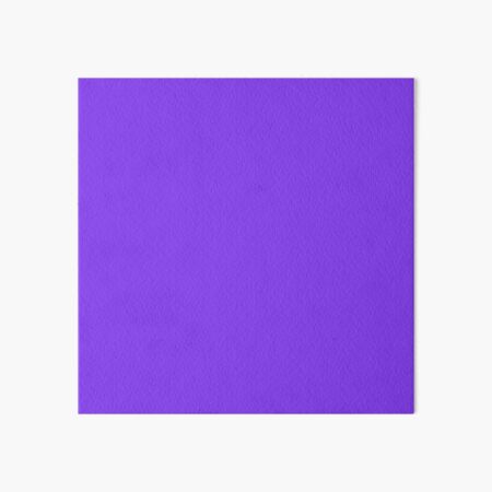 Russian Violet, Solid Purple Art Board Print for Sale by Gsallicat