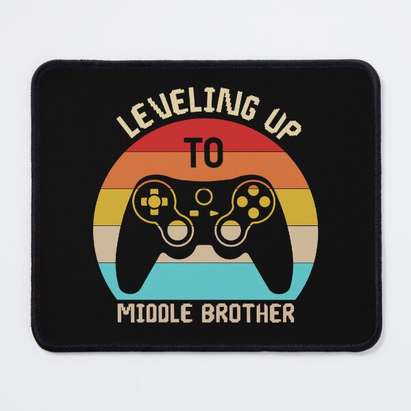Item preview, Leveling up to Middle Brother, gamer vintage new brother Toddler  designed and sold by Dapper-Art.
