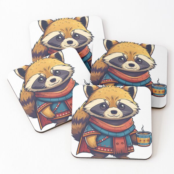 Item preview, Tribal Tanuki with Masala Chai designed and sold by dungeonwarriors.