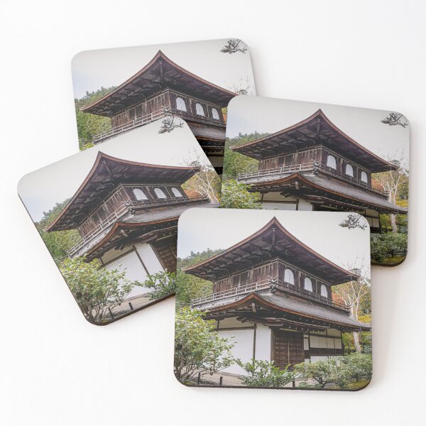 Item preview, Wooden Temple in Forest in Japan designed and sold by Renee McShane.