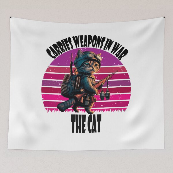 Item preview, the cat warrior  designed and sold by studiopekepeke.