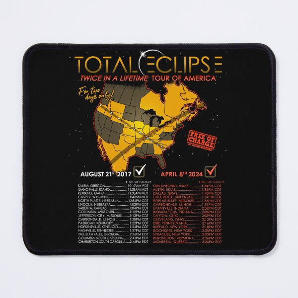 Item preview, Total Solar Eclipse 2024 Twice In A Lifetime 2017 designed and sold by Nerd Shizzle.