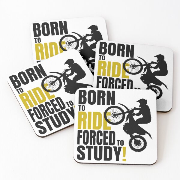 Item preview, Born to ride, forced to Study. designed and sold by SunriseD.