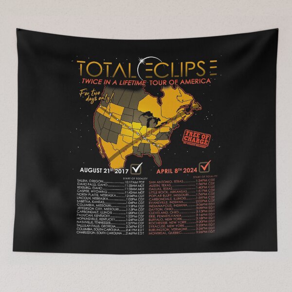 Item preview, Total Solar Eclipse 2024 Twice In A Lifetime 2017 designed and sold by Nerd Shizzle.