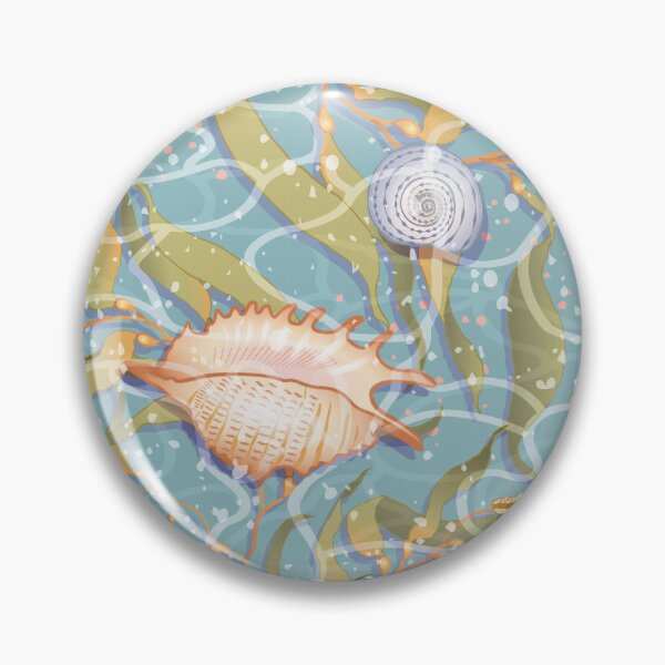 Item preview, Shells in Shallow Water designed and sold by Pamelandia.