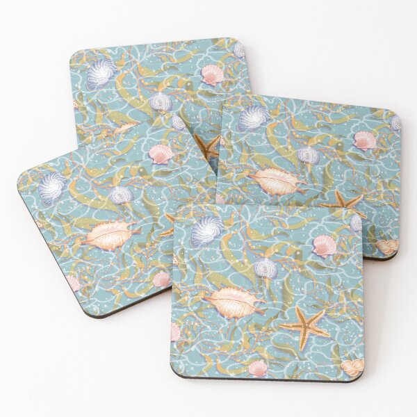 Item preview, Shells in Shallow Water designed and sold by Pamelandia.