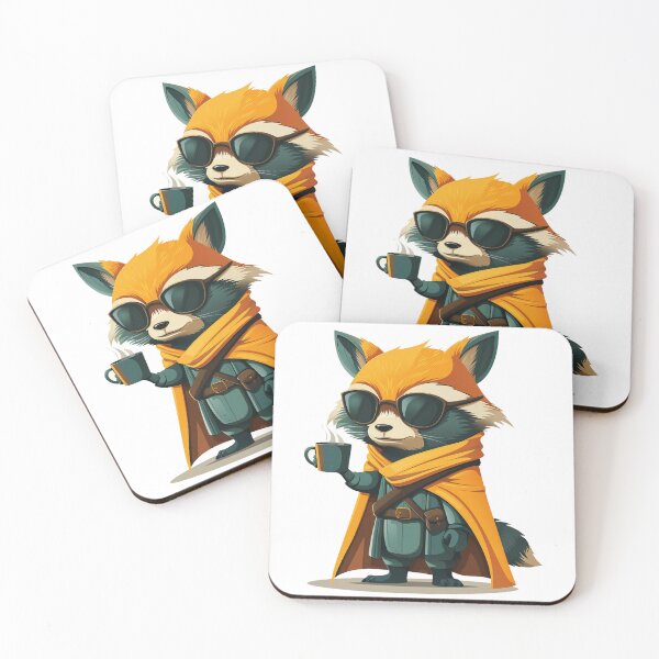 Item preview, Explorer Fox with Brazilian Brew designed and sold by dungeonwarriors.