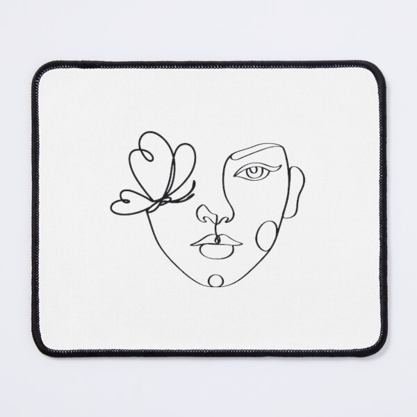 Item preview, Women with linear drawing Art designed and sold by Bersa-Marketing.