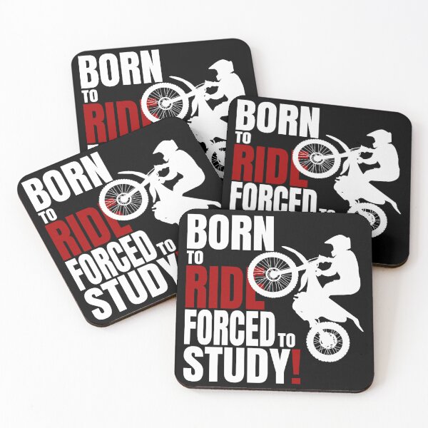 Item preview, Born to ride, forced to Study. designed and sold by SunriseD.