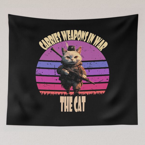 Item preview, the cat warrior  designed and sold by studiopekepeke.
