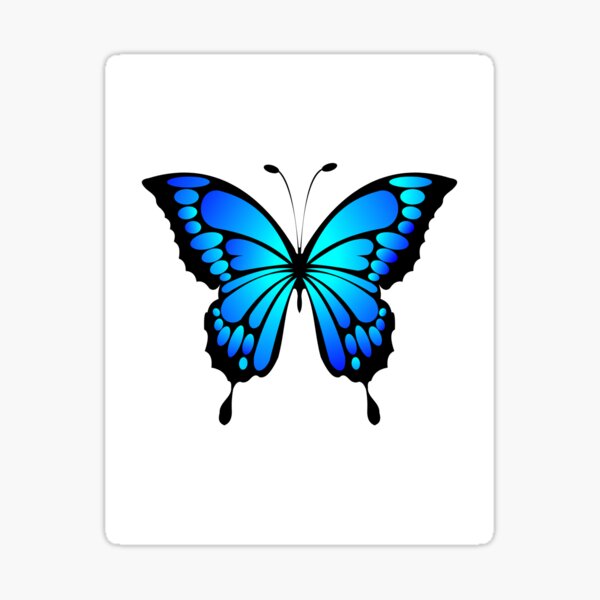 Item preview, blue butterfly designed and sold by Fabiely Cáceres.