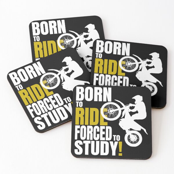 Item preview, Born to ride, forced to Study. designed and sold by SunriseD.