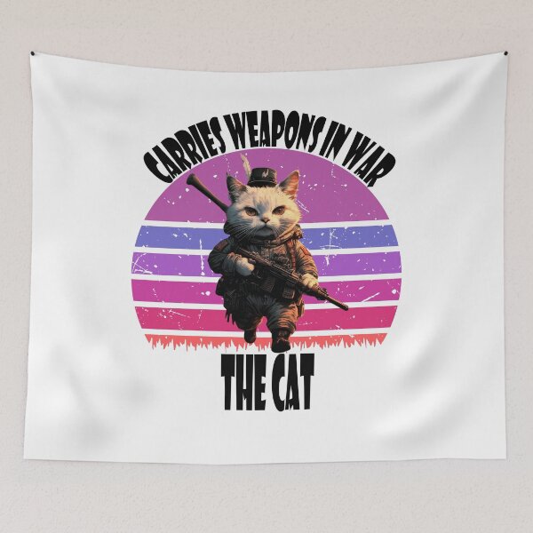 Item preview, the cat warrior  designed and sold by studiopekepeke.