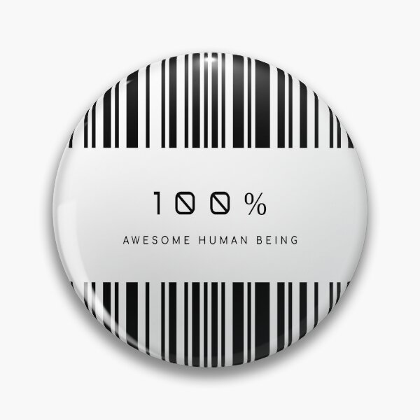 Item preview, 100% Awesome Human Being, Self Love Motivation designed and sold by 3nityoneart.