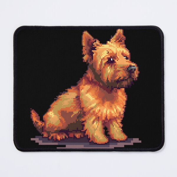 Item preview, 16-bit Pixel Art Norwich Terrier designed and sold by CUTEDOGGIEZ.