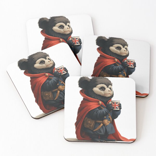 Item preview, Guardian Gibbon with British Brew designed and sold by dungeonwarriors.