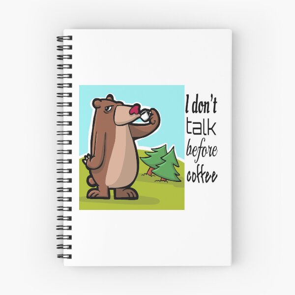 Item preview, I don_t talk before coffee designed and sold by MikaMorehead.