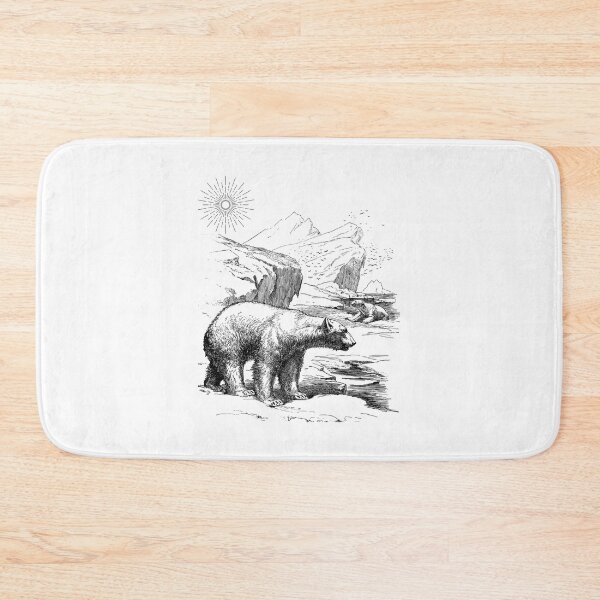 Item preview, The Big Bear Of Bad News Minimalist Art designed and sold by MikaMorehead.